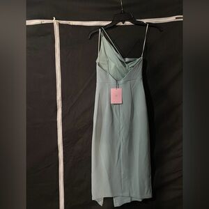 Sage Green Midi Dress Never Worn